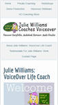 Mobile Screenshot of juliewilliamscoaches.com